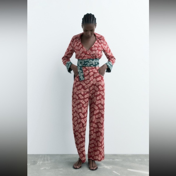 Zara Pants - ZARA Printed Long Pants